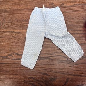 Janie and Jack seersucker pants